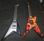 Usa 1 2 Dean Flame Dimebag Darrell Pantera Electric Guitar Ml. Fixed Price $700.00.