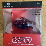 Skydrones Ufo Motion Hand Controlled Blue. Fixed Price $19.99.