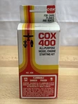 Vintage Cox 400 All-purpose Model Engine Starting Kit Complete Box. Fixed Price $49.00.