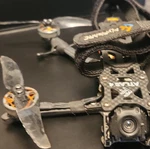 Fpv Hobby Grade Quadcopter Drone W/ Camera, Carbon Fiber Frame, Black Kit. Fixed Price $250.00.