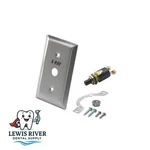 Dci 7116 X-ray Exposure Switch Kit Xray Remote Push Button Cover Plate Stainless. Fixed Price $32.95.