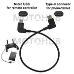 Otg Micro Usb Cable Data Cord For Dji Mavic Mini 1 Remote Controller To Type-c. Fixed Price $8.69.