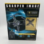 Sharper Image Rechargeable 2.4GHZ DX-1 Micro Drone New Sealed. Fixed Price $12.49.