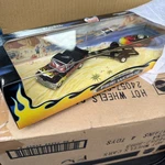 New! Mint! Hot Wheels Fire Workz-truck Boat SET-1959 Chevy Camino+crackerbox. Fixed Price $29.40.
