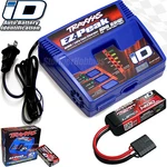 Traxxas 2823X 3S 1400 Lipo Battery & 2970 Ez-peak Plus Charger 1/16 E-revo Vxl. Fixed Price $119.90.