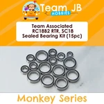Team Associated RC18B2 Rtr, SC18 - 15 Pcs Rubber Sealed Bearings Kit. Fixed Price $17.99.