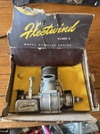 1940S Vintage Fleetwind 60 Hoof Prod R/c Model Airplane Engine #4326. Fixed Price $295.00.