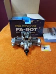 Saito Engine FA-90T Flat Twin 4-STROKE Size Hemi-heads Rc Motor. Fixed Price $599.99.