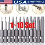 Security Torx Bit Set + Hex Key Allen - For Power Drill & Impact Driver. Fixed Price $7.74.