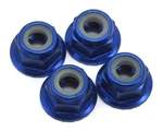 Traxxas 4MM Aluminum Flanged Serrated Nuts (blue) (4) TRA1747R. Fixed Price $7.50.