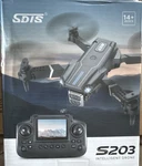 Sdis S203 Intelligent Drone Remote-controlled, App Compatible, Black, 14+. Fixed Price $99.99.