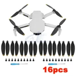 16PCS Low-noise Propellers Blades Rc Drone Props Black & Gold For Dji Mini. Fixed Price $11.79.