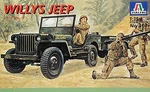 Italeri Jeep - Plastic Model Military Vehicle Kit 1/35 Scale #550314. Fixed Price $23.74.