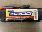 Duratrax Onyx DTXC2062 7.2V 4200MAH Nimh Rc Battery. Fixed Price $25.46.