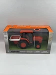 2014 New Ray 1:18TH Scale Kubota L6060 Farm Tractor With Spreader #05494 Nib. Fixed Price $24.98.