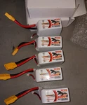 5 Dinogy Platinum Graphene 2.0 6400MAH 7.4V 2S Lipo Battery For Rc. Fixed Price $175.00.