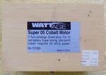 Wattage Super Cobalt Motor Nos 7 Turn No. 131505. Fixed Price $40.00.