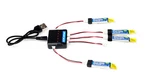 Combo 1X Charger And 4X 150MAH 1S 3.7V 25C Lipo Battery E-flite Sport Cub. Fixed Price $33.99.