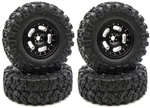 Rc 1.0 Beadlock Wheel Tires -2MM Offset Rims For 1/18 1/24 Crawl.... Fixed Price $42.99.