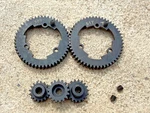 50/51 Hardened Steel Spur Gear W/ 19/20/21T Pinion 1/5 Traxxas Xrt 8S. Fixed Price $28.79.