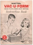 Vac-u-form Mattel Instruction Book Only 1963. Fixed Price $12.02.
