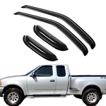 1997-2003 Ford F150 F250 Supercab Extended Window Visor Rain Guards. Fixed Price $27.99.