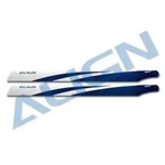 Align 325MM Carbon Fiber Blades-blue. Fixed Price $16.99.