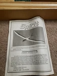 Great Planes - Spirit/spectra Kit Only 77" Wingspan New NJ23. Fixed Price $149.00.