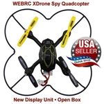 Webrc Xdrone Quadcopter Built-in Video Camera Manuals 4 Extra Props. Fixed Price $24.99.