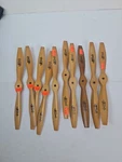 Lot Of 10 - Jz Zinger Wooden Propellers X 4(6), 6(1) & 7(3) Nos. Fixed Price $99.99.