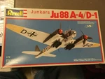 Revell Junkers JU88C-A4 D1 Plane Model. Fixed Price $12.50.