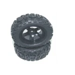 Redcat Racing 16046K Truck Wheels Complete Black. Fixed Price $6.99.