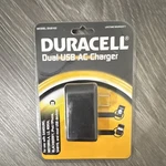 Duracell Dual Usb Charger Black DU6102 For Samsung Lg Iphone Universal. Fixed Price $6.00.