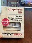 Vintage Tyco Chaparral 2D Slot Car - White New Box. Fixed Price $90.00.