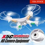 Drone X5C Explorer 2.4G 4CH 6 Axis Gyro Rc Quadcopter W/hd Camera From Usa Toyou. Fixed Price $49.00.