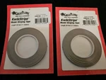 Lot Of 2 Great Planes Kwikstripe Model Striping Tape - Metallic Blue 1/4",1/8". Fixed Price $14.95.