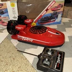 Vintage Tyco R/c 9.6V Turbo Mini Typhoon Hovercraft Untested Remote No Battery. Fixed Price $225.00.