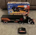 Radioshack Controlled Racing Team 18 Wheeler Remote & Box Read. Fixed Price $79.99.