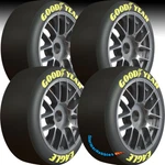Pro-line PRO1023311 1/7 Goodyear Nascar Cup F/r Mtd 17MM Wheels (4) : Infraction. Fixed Price $78.95.