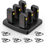 Vroesa Super Mini Walkie Talkies Pro, 6 Pack Two Way Radio With Earpieces. Fixed Price $149.96.