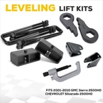 3" F+2" Lift Kit For 01-10 Silverado Sierra 2500HD 8 Lug With Torsion Tool. Fixed Price $139.99.