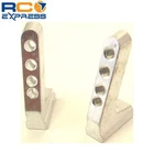 Gpm Racing Silver Aluminum Angled Servo Mount LS0108. Fixed Price $13.65.