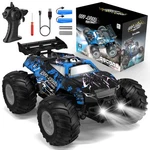 Hielse Remote Control Car, All-terrain Truck 7.5 Inches, Blue. Fixed Price $35.94.