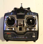 Laser 4 Remote Control Hitec Digital Proportional Fm Radio System. BB2. Fixed Price $24.99.