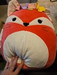 Squishmallow 16 Fifi Pink Fox With Flower Crown Plush 2023. Fixed Price $15.99.