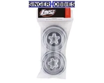 Losi LOS43046 22S Drag Rear Wheels (chrome) (2) Hh. Fixed Price $20.99.