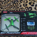 Syma Sky Phantom Fpv Drone Green Wifi Remote Control Quadcopter 2 Lipo Batteries. Fixed Price $29.00.
