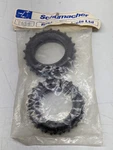 Vintage Rare Schumacher 1/10 Cat T654 Front Tires Rim Spike. Fixed Price $21.67.