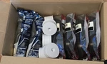 Aka Rivet 2.2" Carpet Buggy Tires, Pro-line Grey Foams & Velocity Wheels.. Fixed Price $40.00.