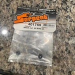 Fr Serpent Shock Nut 4X Evo (2) - SER401755. Fixed Price $15.00.